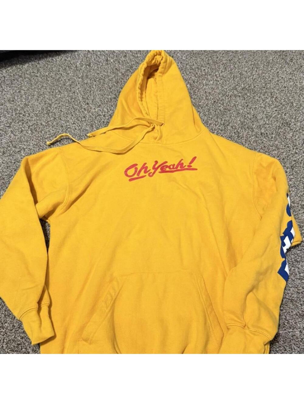 Men's Yellow Hoody